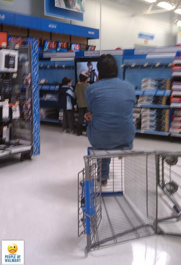 Экстравагантные покупатели Walmart