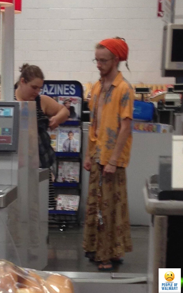 Экстравагантные покупатели Walmart