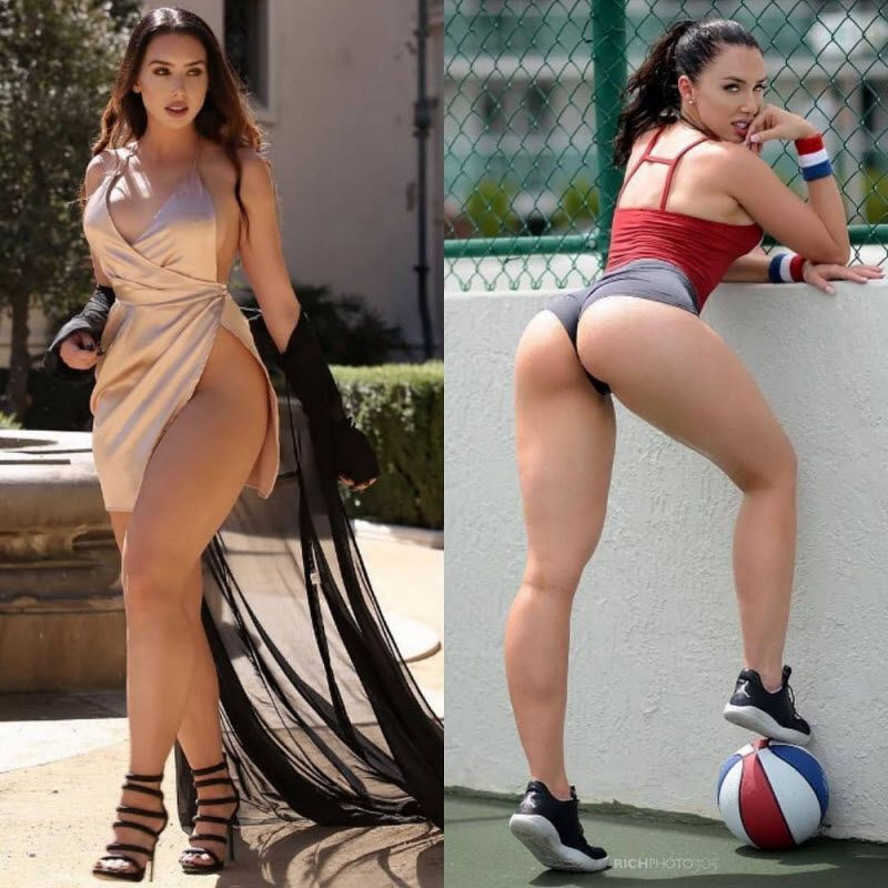 Девушки в форме и без неё