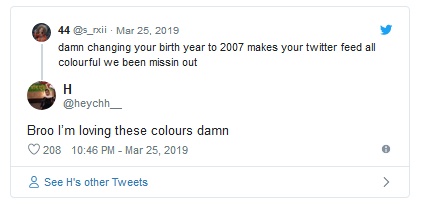 После флешмоба в Twitter со сменой даты рождения, множество аккаунтов были заблокированы