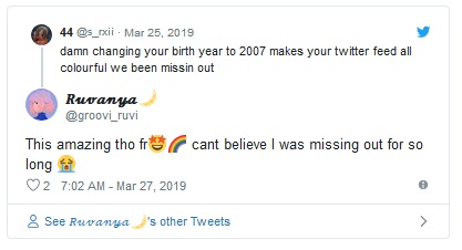 После флешмоба в Twitter со сменой даты рождения, множество аккаунтов были заблокированы