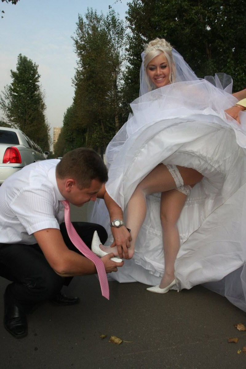 Забавные свадебные фотографии