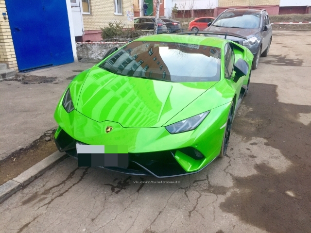 В Туле появился первый Lamborghini Huracan, который принадлежит 18-летнему парню