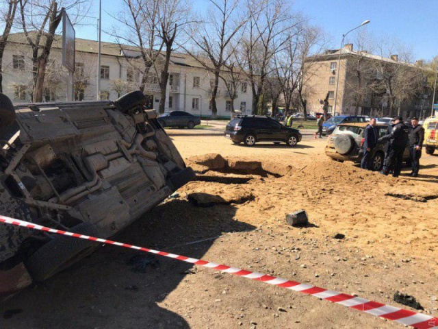 Подземный взрыв газа в Одессе