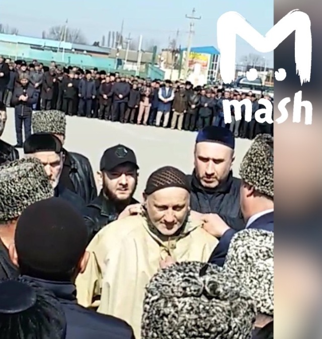 Обряд примирения кровников в Чечне, которые враждовали более 20 лет