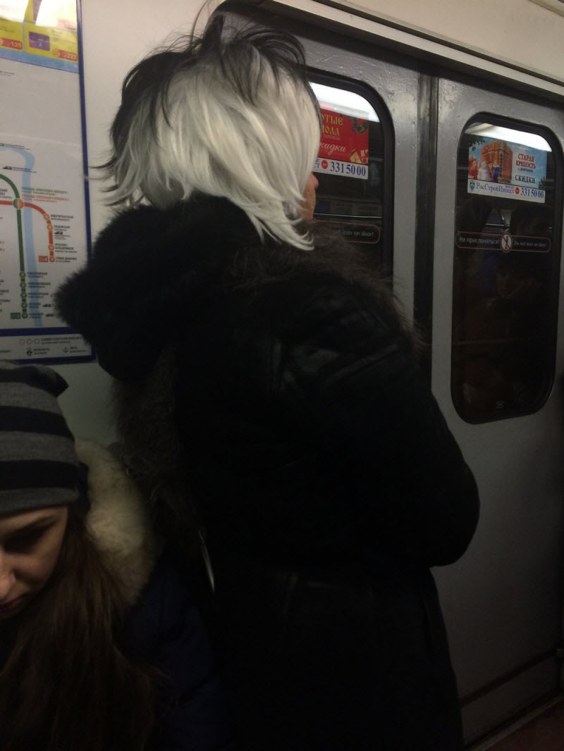 Модники из российского метрополитена