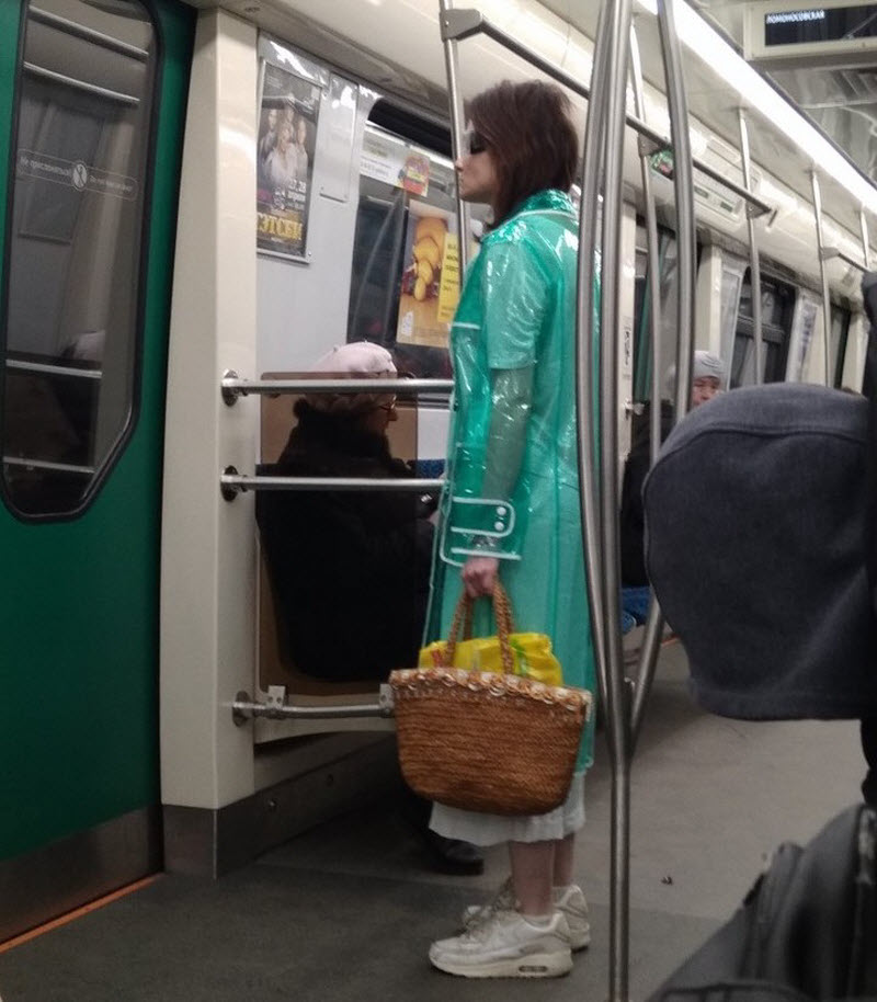 Модники из российского метрополитена