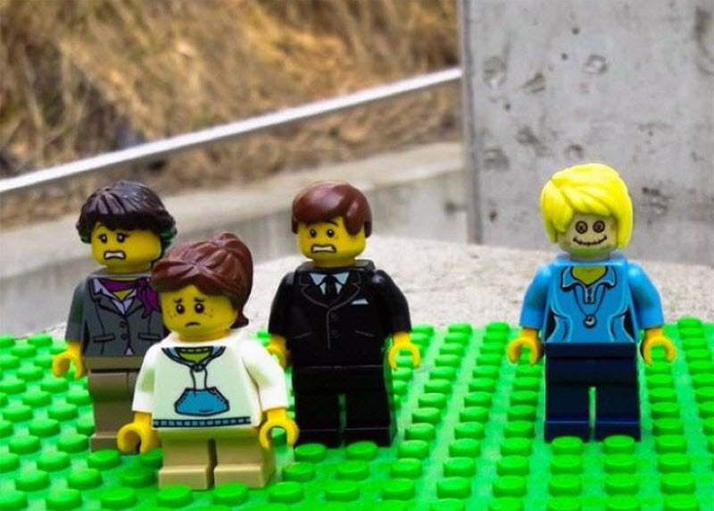 Хорони сколько душе угодно с набором LEGO из кладбищенской лавки