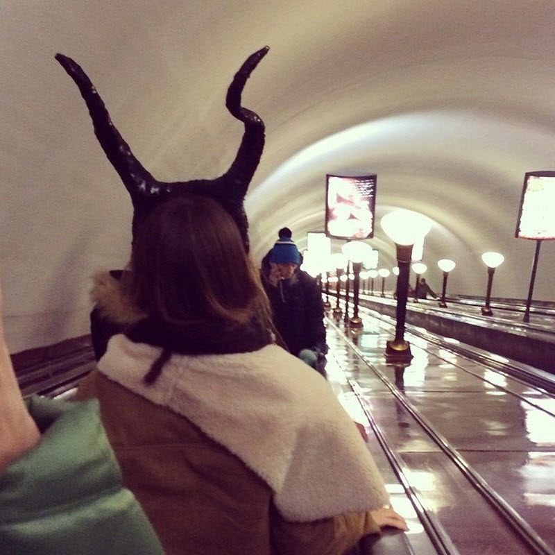 Модники из российского метрополитена