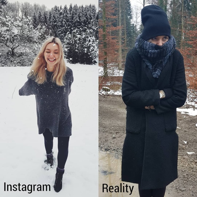 Насколько реальность отличается от того, что нам показывают в Instagram