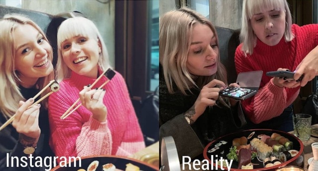 Насколько реальность отличается от того, что нам показывают в Instagram