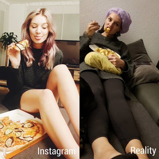 Насколько реальность отличается от того, что нам показывают в Instagram