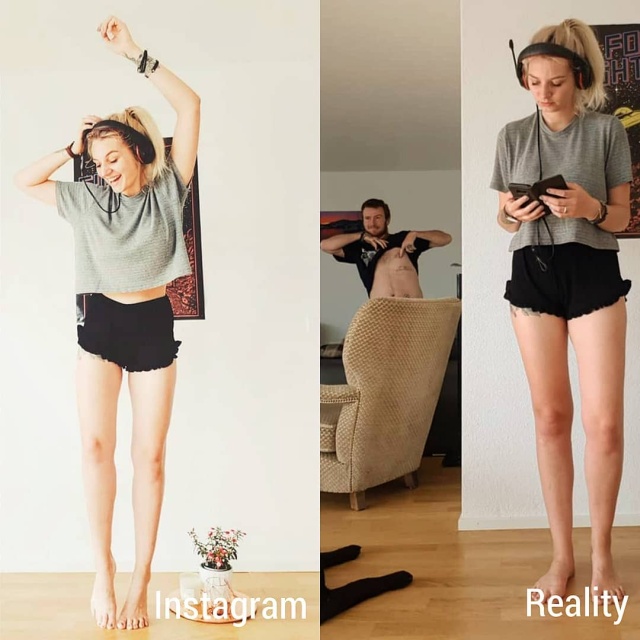 Насколько реальность отличается от того, что нам показывают в Instagram