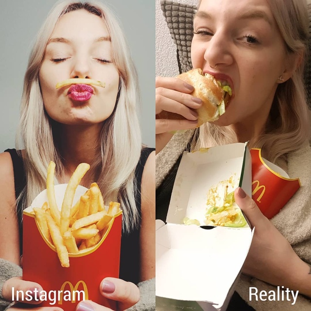 Насколько реальность отличается от того, что нам показывают в Instagram