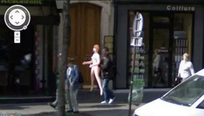 Необычные снимки, сделанные камерами Google Street View