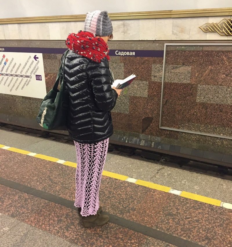 Модники из российского метрополитена