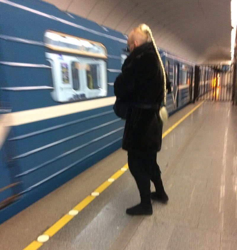Модники из российского метрополитена