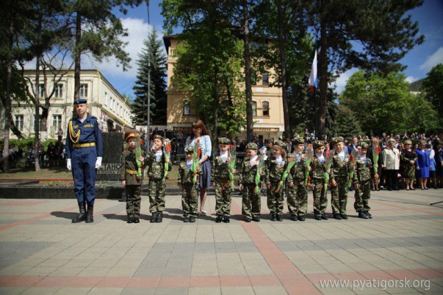 Парад дошкольных войск в Пятигорске Парад дошкольных войск в Пятигорске