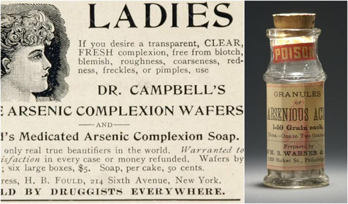 Как использовали мышьяк в XIX веке