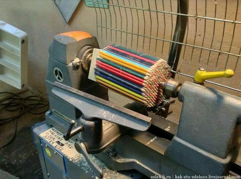 Поделки из цветных карандашей Поделки из цветных карандашей