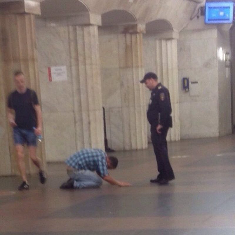 Модники из российского метрополитена