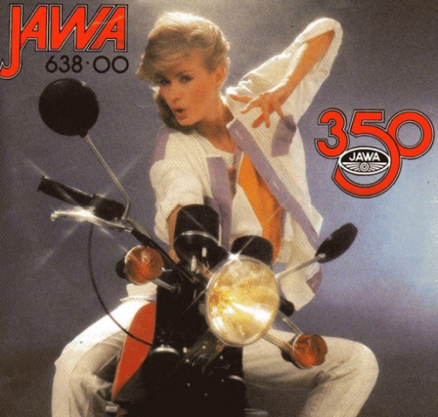 Новенькая Jawa 350/638, которая простояла в квартире 30 лет