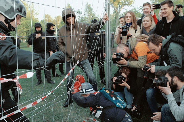 Протесты против строительства храма в Екатеринбурге продолжаются