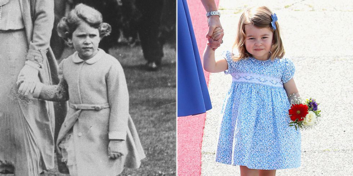 Что унаследовала юная принцесса Шарлотта от своей прабабушки королевы Елизаветы II
