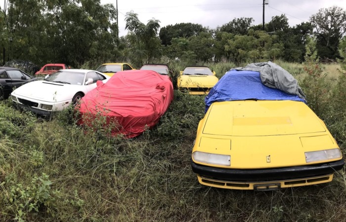 В США найдено поле с заброшенными автомобилями Ferrari