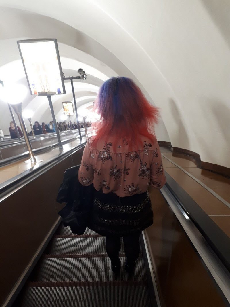 Модники из российского метрополитена