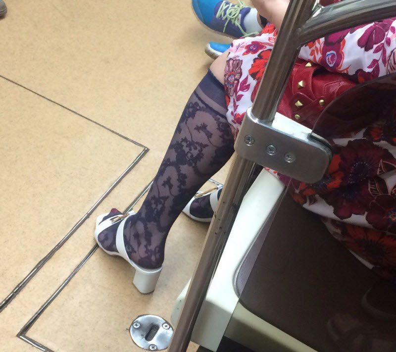 Модники из российского метрополитена