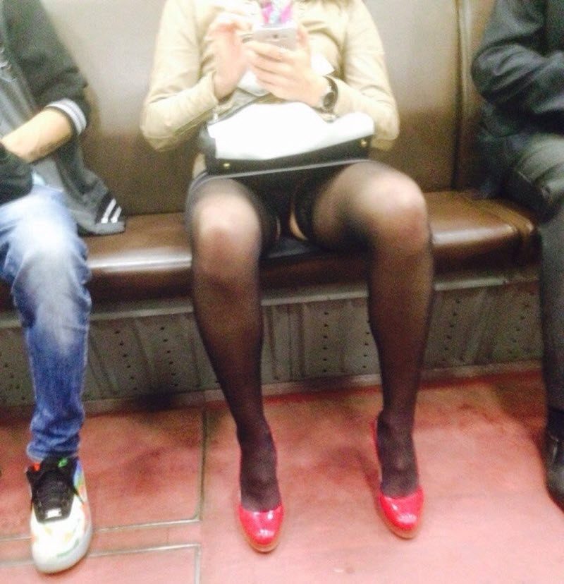 Модники из российского метрополитена