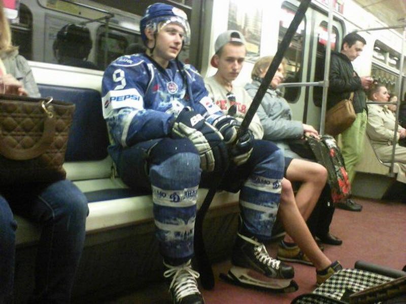 Модники из российского метрополитена