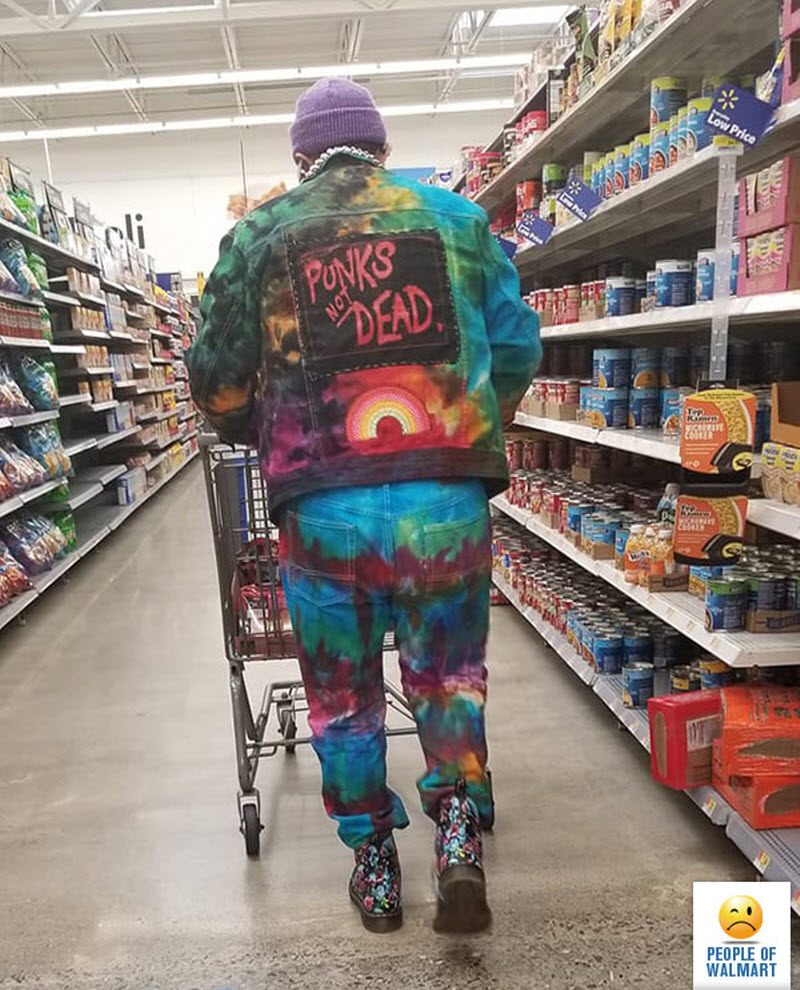 Экстравагантные покупатели Walmart