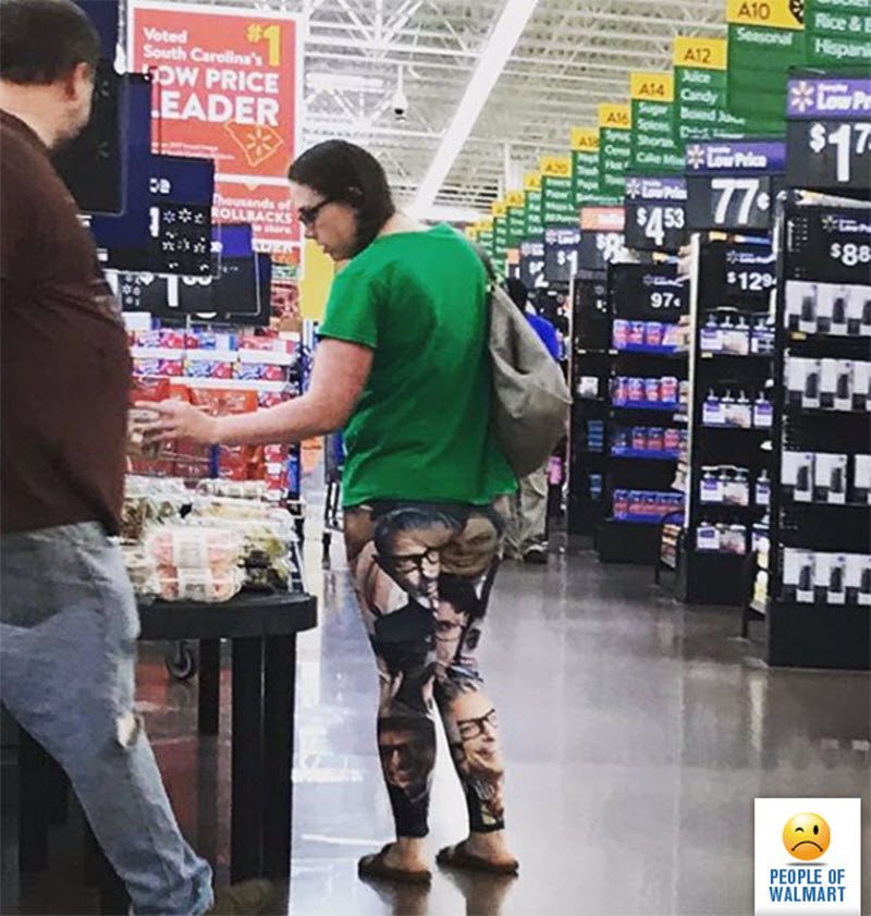 Экстравагантные покупатели Walmart