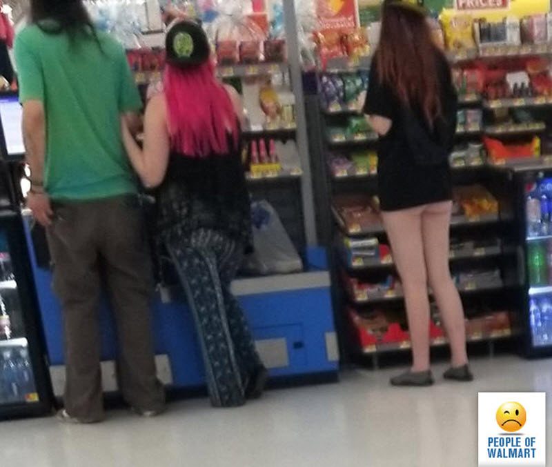 Экстравагантные покупатели Walmart