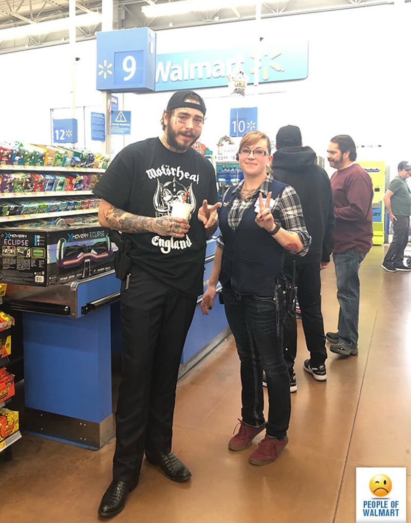 Экстравагантные покупатели Walmart