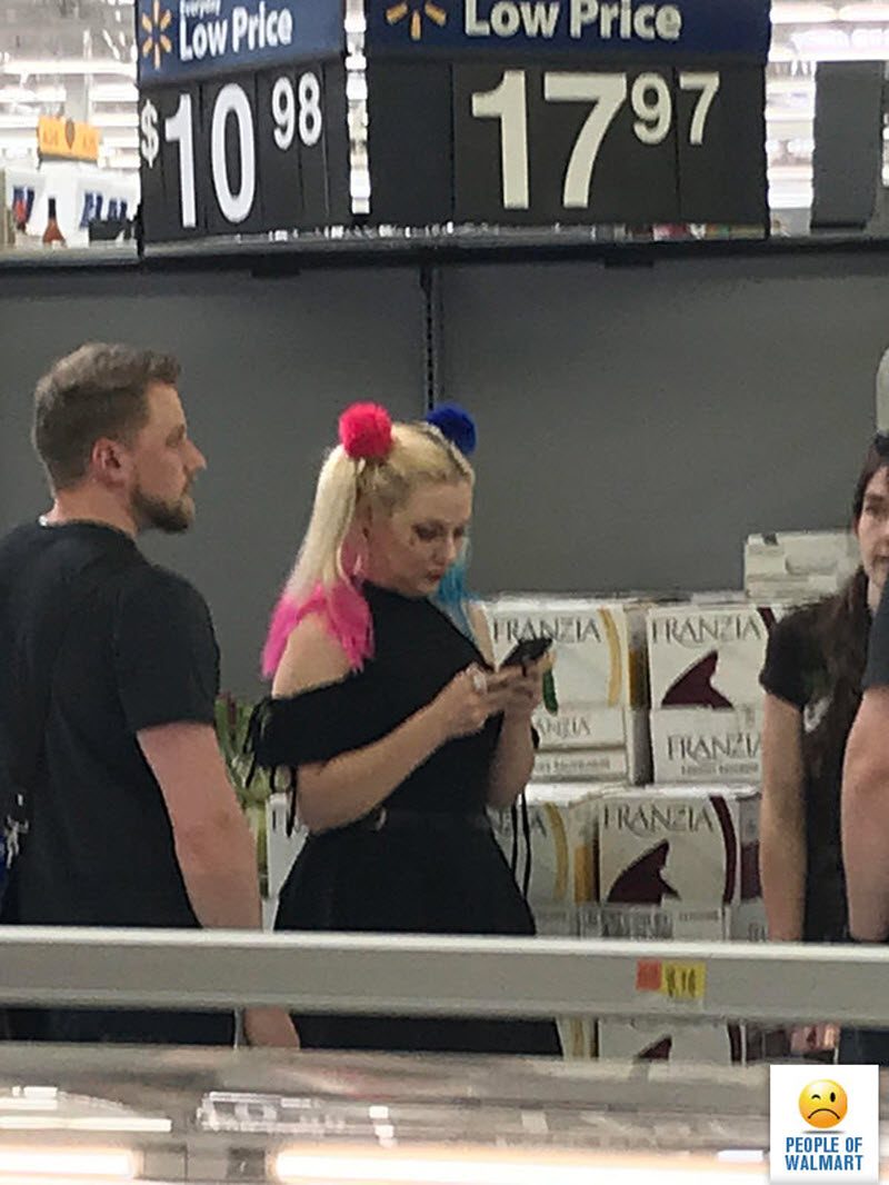 Экстравагантные покупатели Walmart
