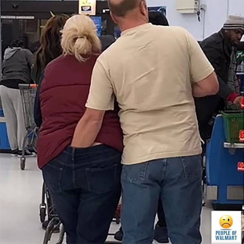 Экстравагантные покупатели Walmart