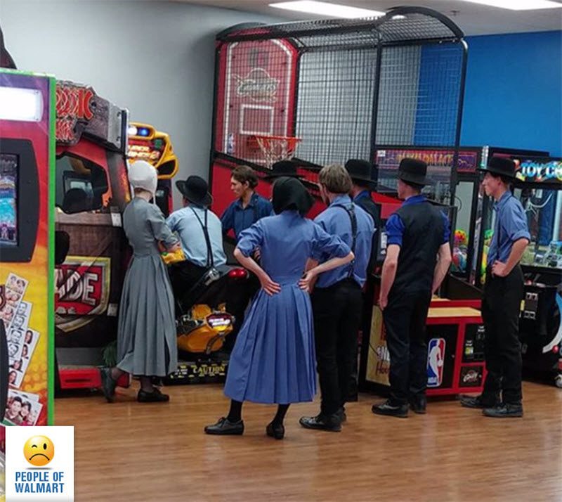 Экстравагантные покупатели Walmart