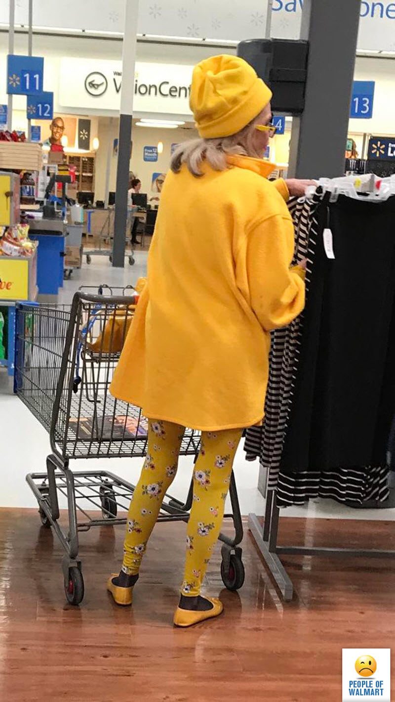 Экстравагантные покупатели Walmart
