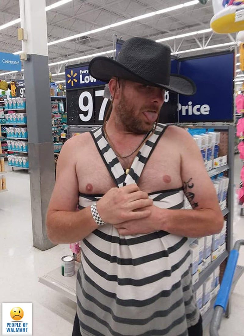 Экстравагантные покупатели Walmart