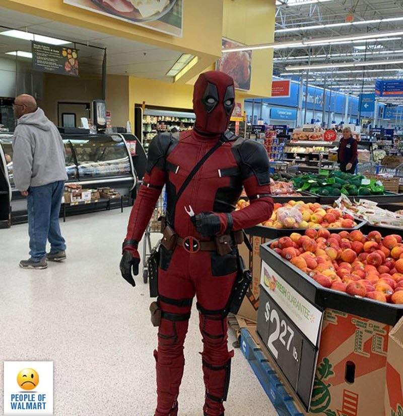 Экстравагантные покупатели Walmart