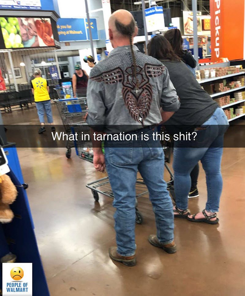 Экстравагантные покупатели Walmart