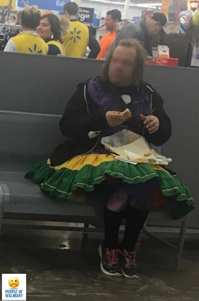 Экстравагантные покупатели Walmart