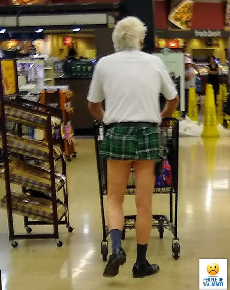 Экстравагантные покупатели Walmart