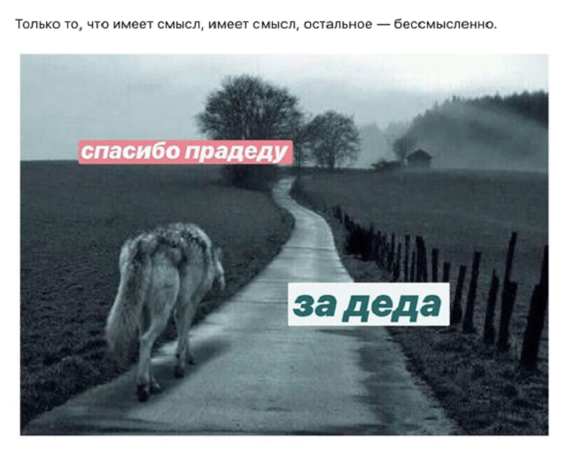"Пацанская народная мудрость" и цитаты про волков