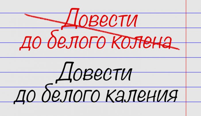 Минутка ликбеза. 15 выражений, в которых многие совершают ошибки 