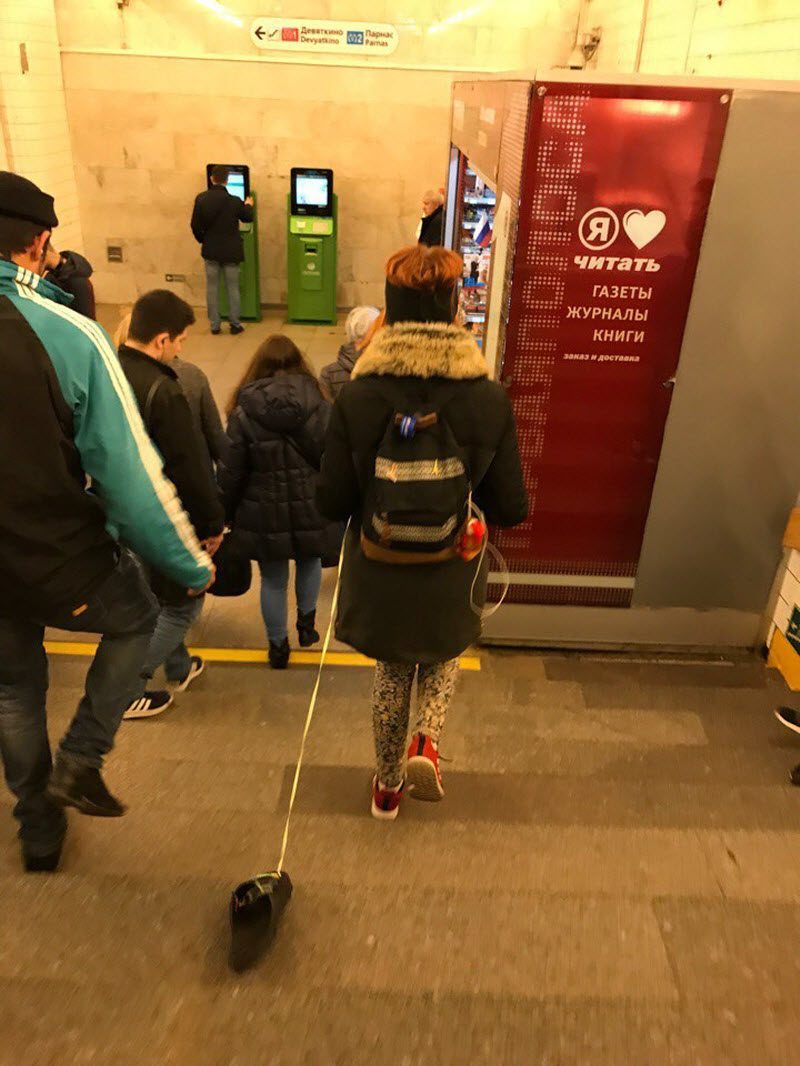 Модники из российского метрополитена
