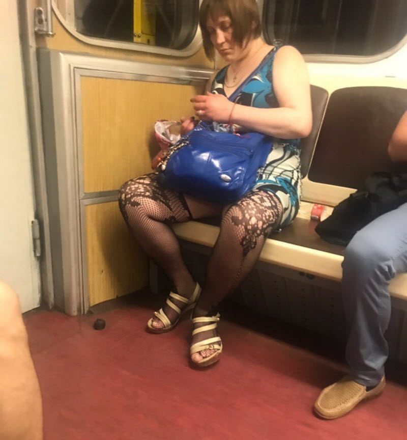 Модники из российского метрополитена